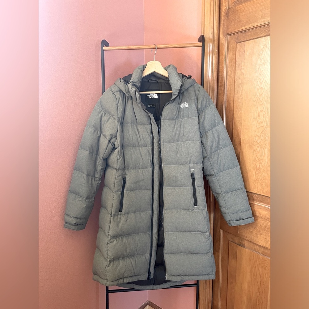 North face down puffer coat